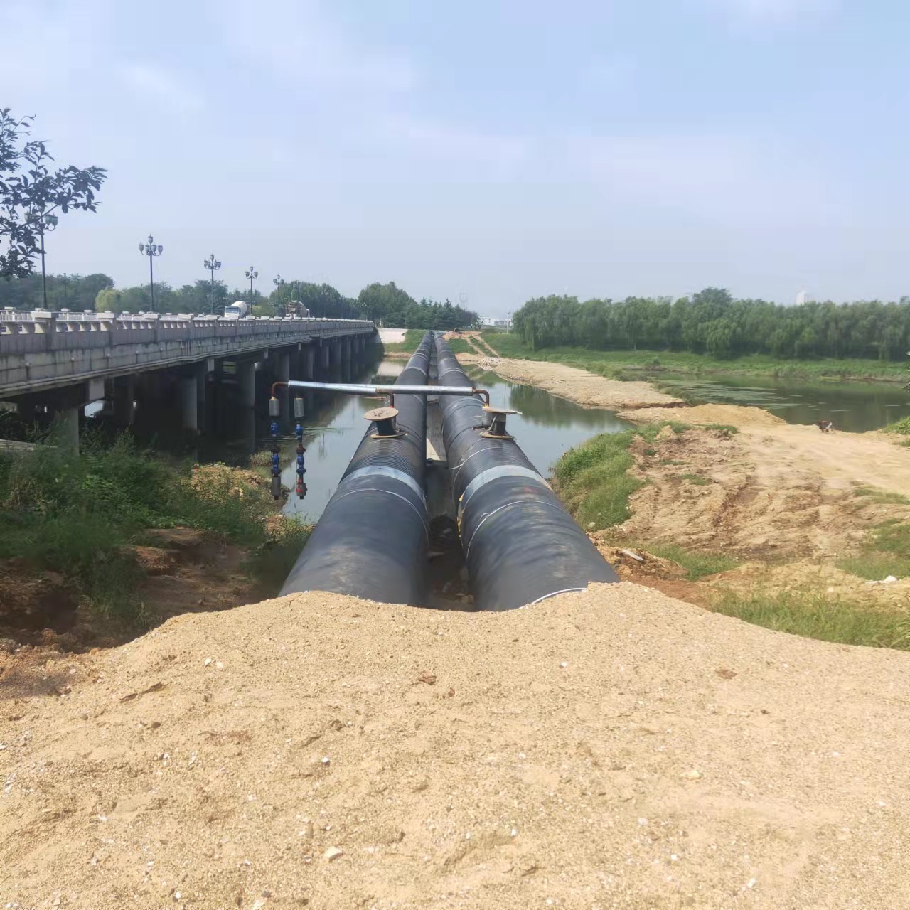 淮北自来水输油管道清洗